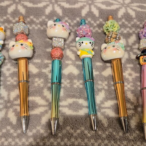 HELLO KITTY/HALLOWEEN INKPENS YOUR CHOICE 7$ EACH - Picture 3 of 6